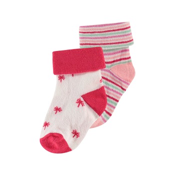 Set 2 perechi sosete bebe, bumbac, Noppies, Cicero, multicolor Set 2 perechi sosete bebe, bumbac, Noppies, Cicero, multicolor