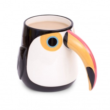 Cana in forma de papagal, thumbsupuk, Toucan Mug, 250 ml Cana in forma de papagal, thumbsupuk, Toucan Mug, 250 ml