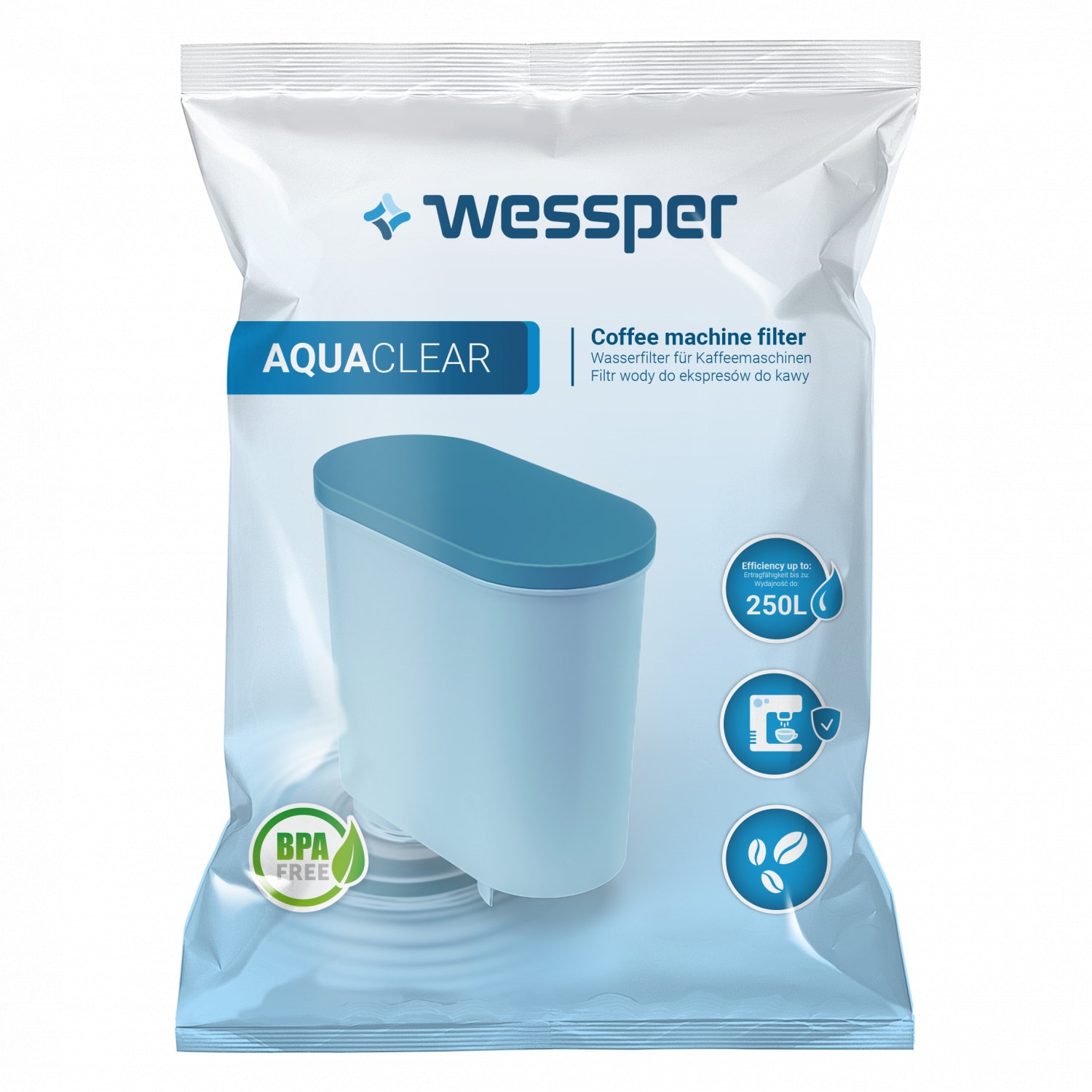 By the way pollution Alphabet Filtrul de apa, Wessper AquaClear, pentru espressorul Philips Saeco CA6903/00  AquaClean - eMAG.ro