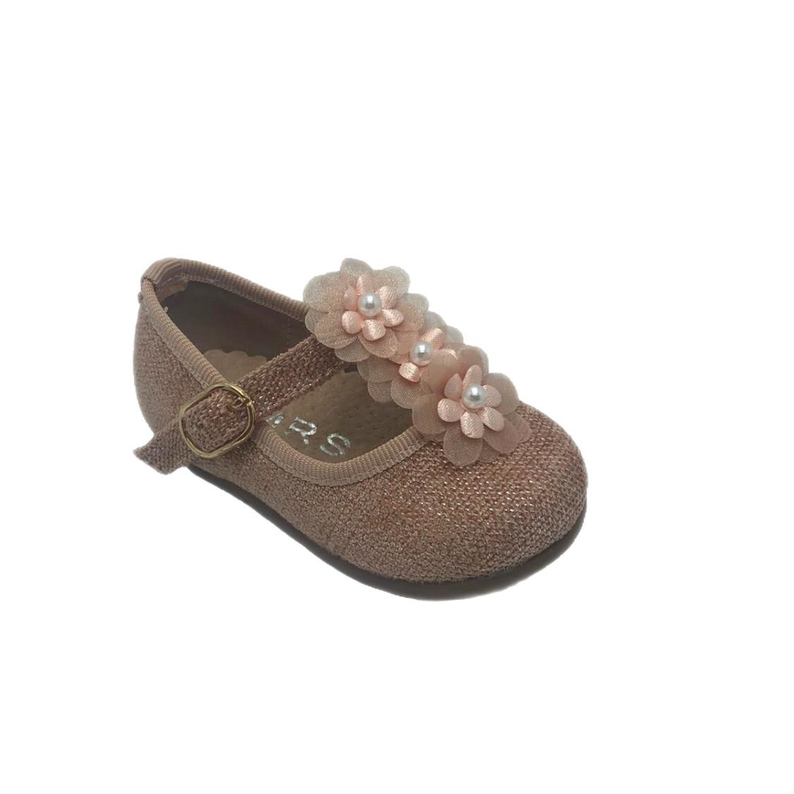 Pantofi fete, MRS, culoarea roz prafuit