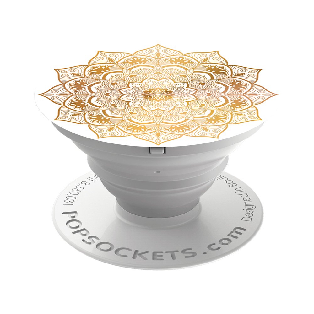 Suport Popsockets Stand Adeziv Golden Silence