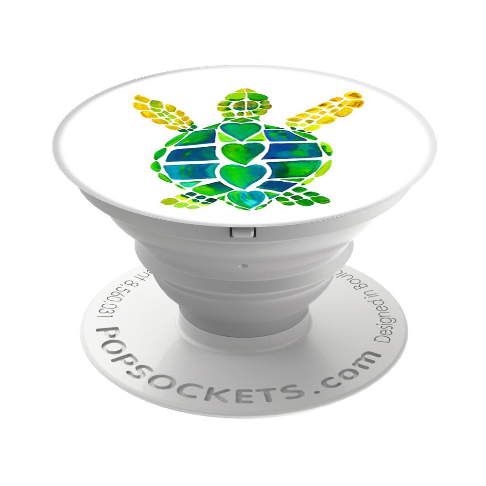 Suport Popsockets Stand Adeziv Universal Turtle Love