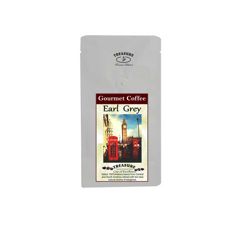 Cafea Earl Grey,macinata 125 gr,Treasure