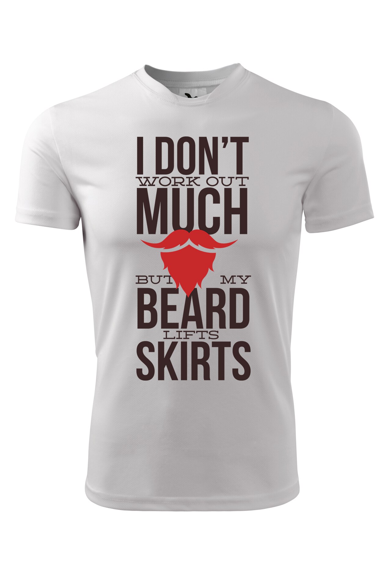 Tricou personalizat, My Beard, Adler, Alb