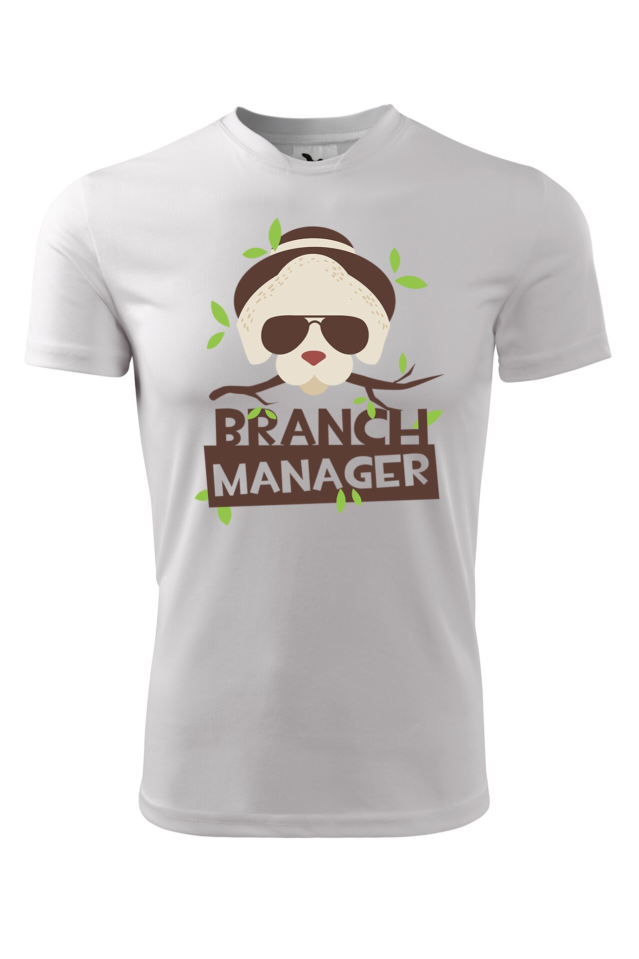 Tricou personalizat, Manager, Adler, Alb