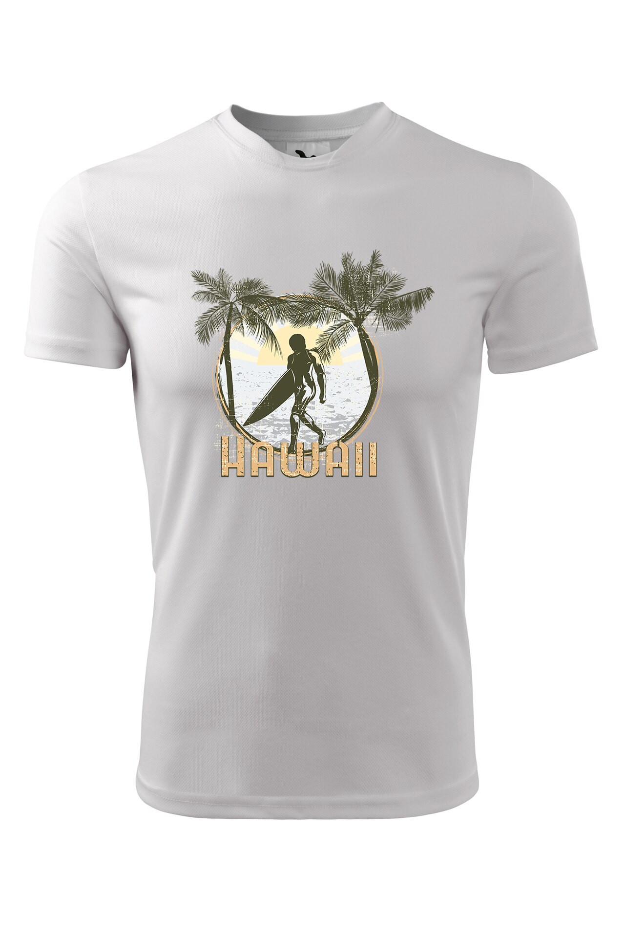 Tricou personalizat, Hawaii, Adler, Alb