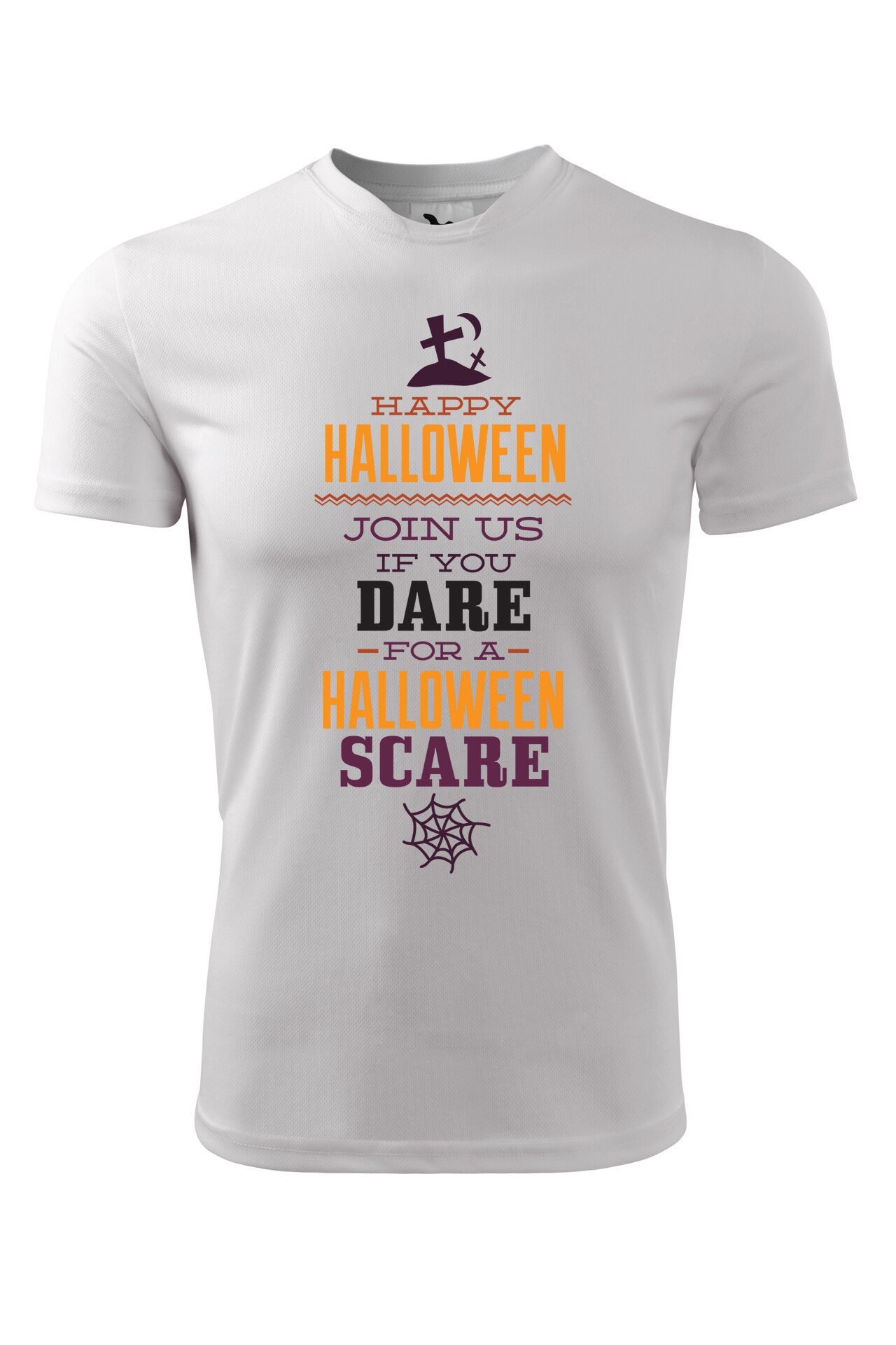 Tricou personalizat, Happy Halloween, Adler, Alb
