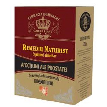 Ceai afectiuni ale prostatei, Ambro Plant, 100 % natural, 200 g Ceai afectiuni ale prostatei, Ambro Plant, 100 % natural, 200 g