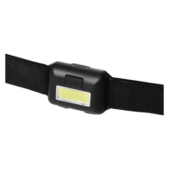 Lanterna pentru cap 1W COB LED, 110lm, 3xAAA, 3 moduri de iluminat Lanterna pentru cap 1W COB LED, 110lm, 3xAAA, 3 moduri de iluminat