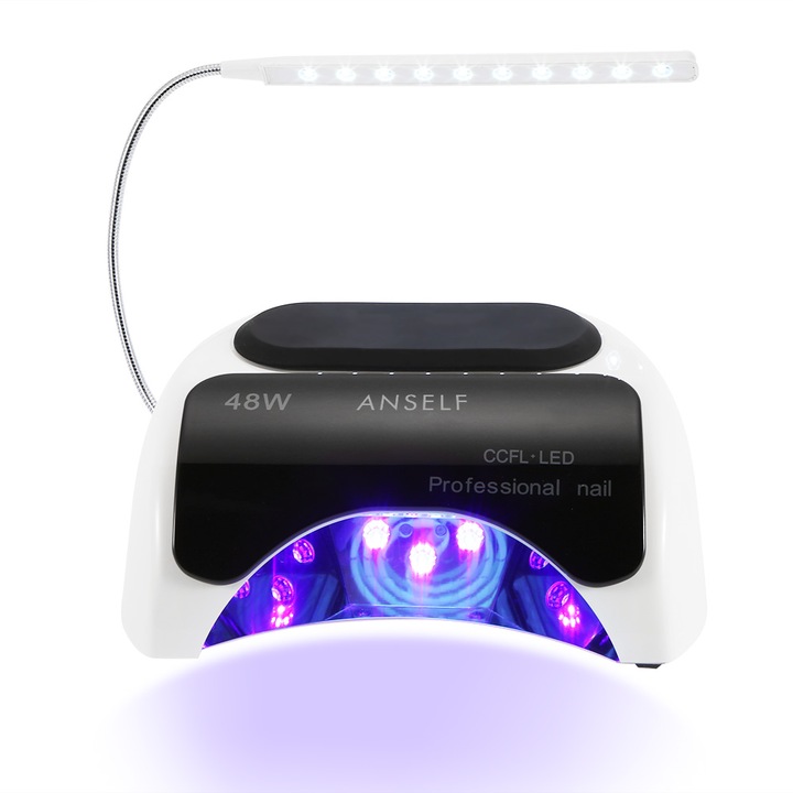 Anself gélpolimerizációs készülék, TL-HG0018, LED cső, 48 W, fehér
