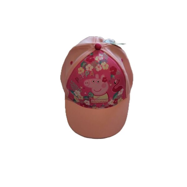 Sapca fete, Peppa Pig, roz deschis, 54 cm, 8-11 ani