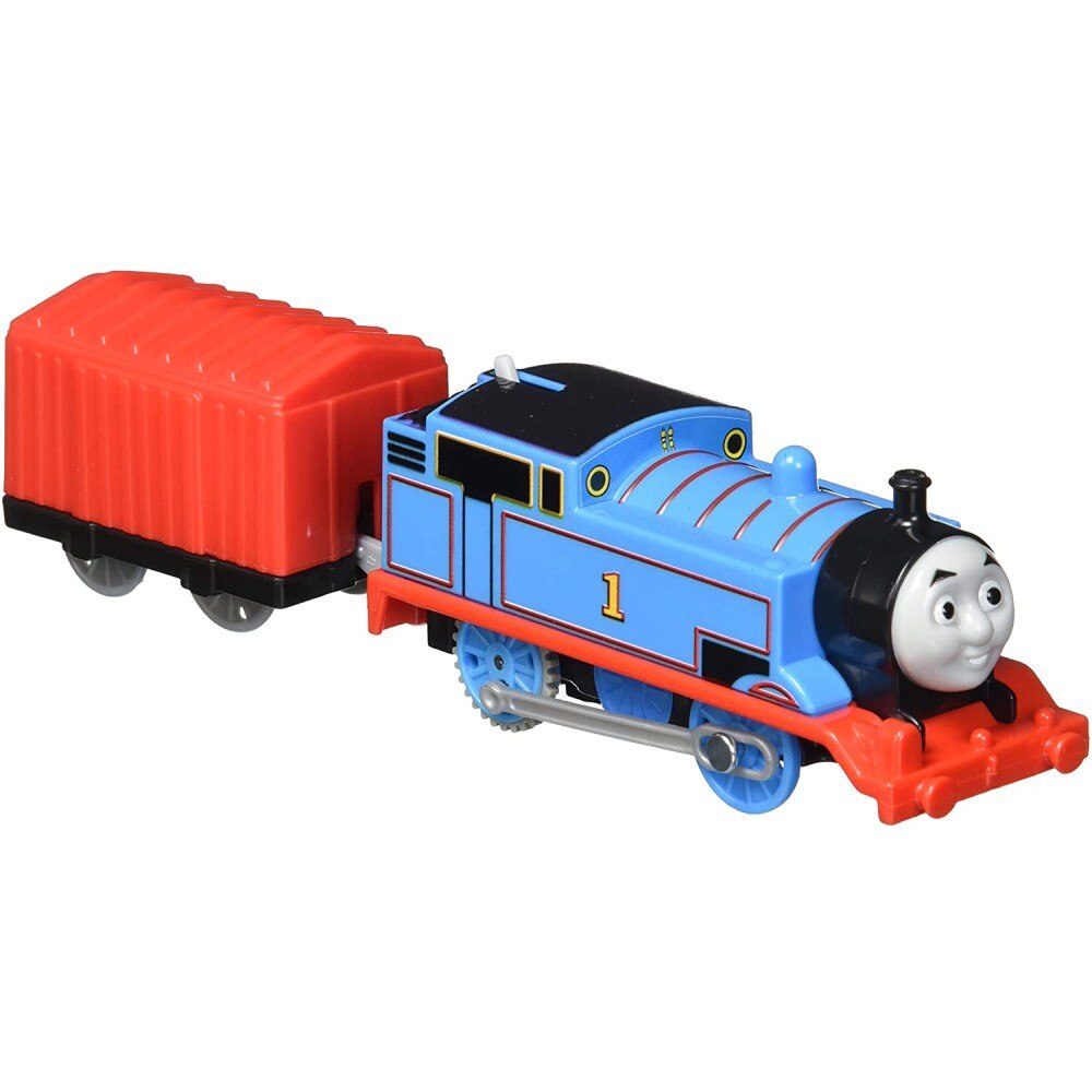 Locomotiva Thomas cu vagon, Thomas Trackmaster, Fisher Price, GLL15
