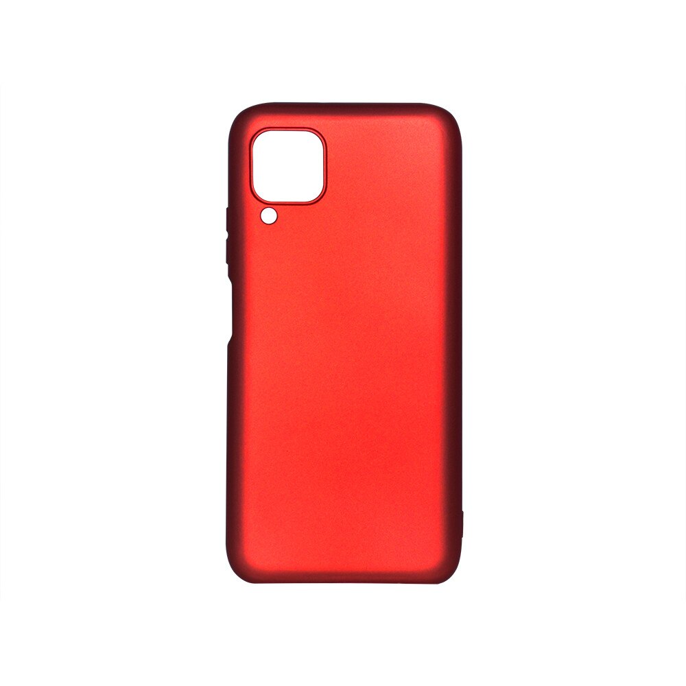 Husa de protectie spate Level pentru Huawei P40 Lite, Silicon, Rosu