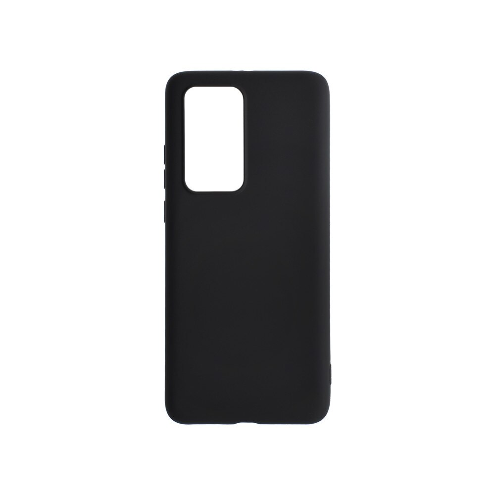Husa de protectie spate Level pentru Huawei P40 Pro, Silicon, Negru