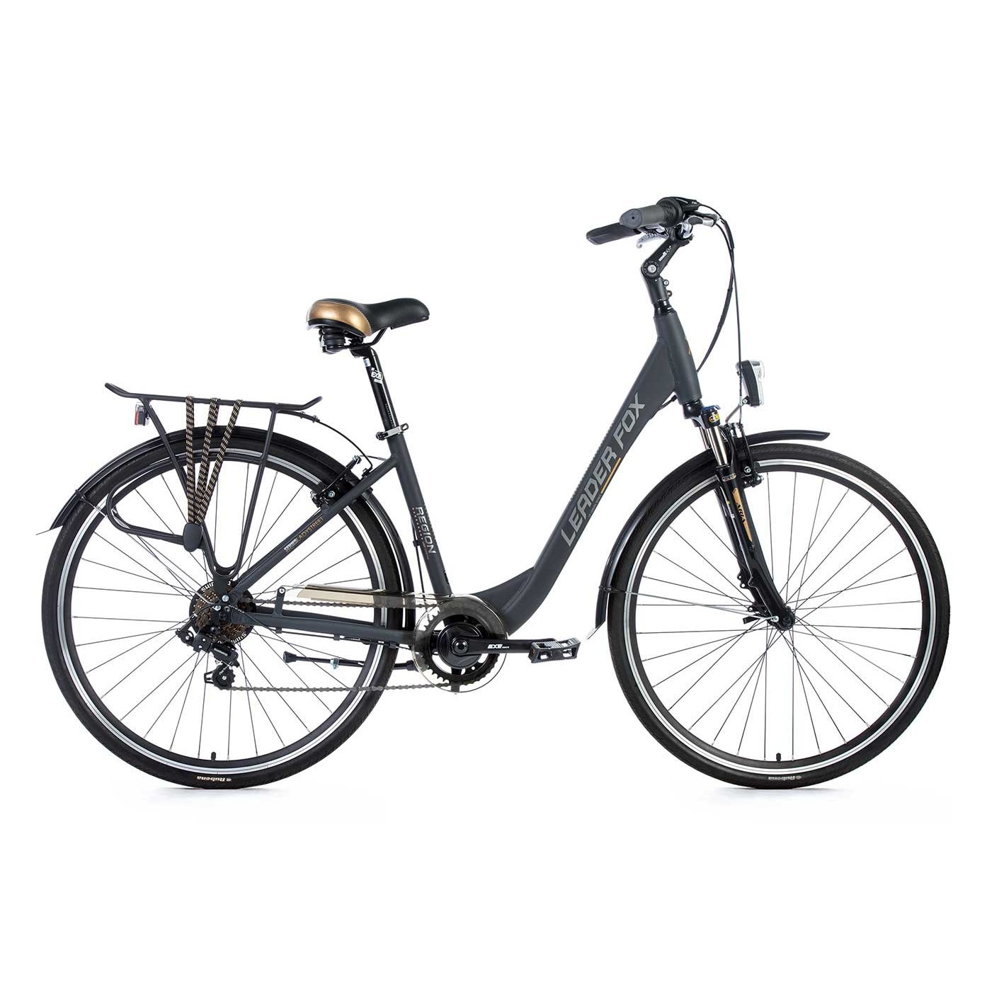 Bicicleta de oras Leader Fox Region, 7 viteze, cadru 17