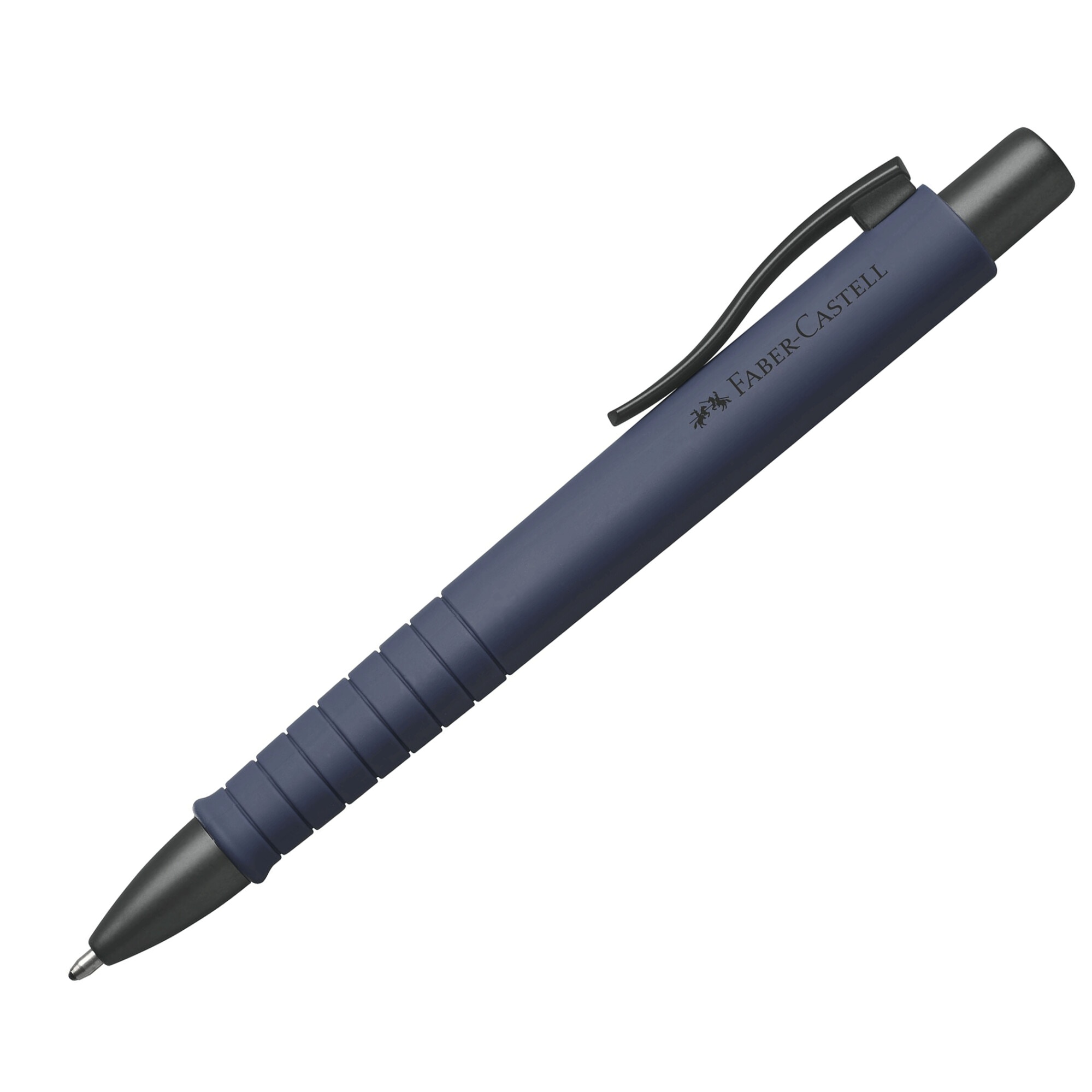 Pix cu mecanism Faber-Castell Poly Ball Urban, mina XB, Albastru-Navy