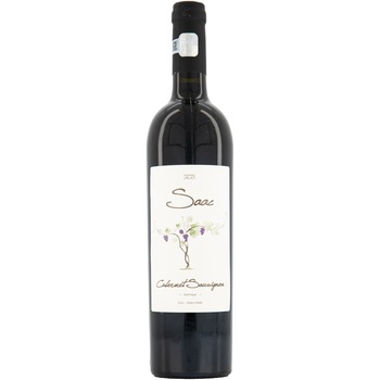 Vin Rosu Domeniile Urlati Saac Cabernet Sauvignon, Sec 0.75l Vin Rosu Domeniile Urlati Saac Cabernet Sauvignon, Sec 0.75l