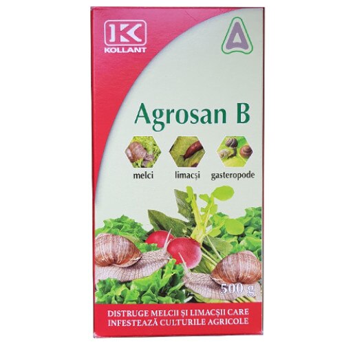 Инсектицид срещу охлюви Kollant Agrosan B, 500 Gr - EMAG.bg