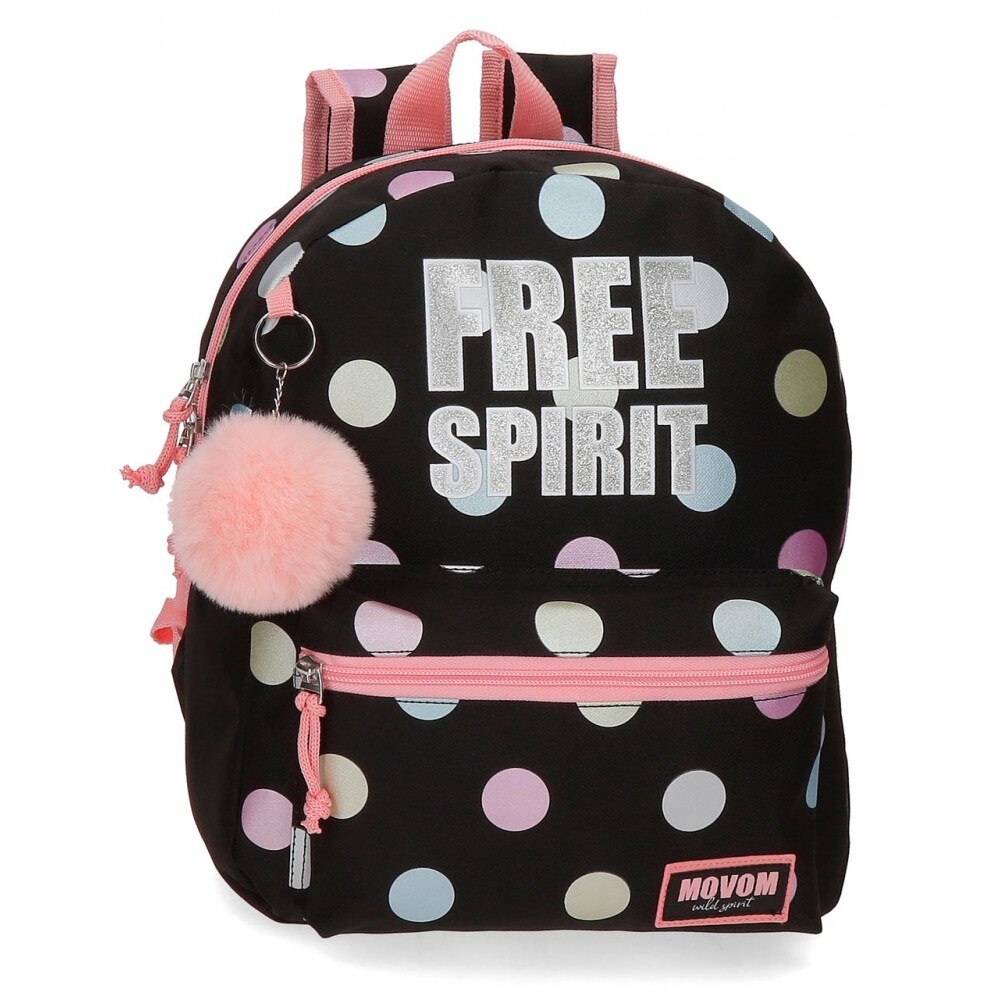 Rucsac scoala 32 cm Movom Free Dots