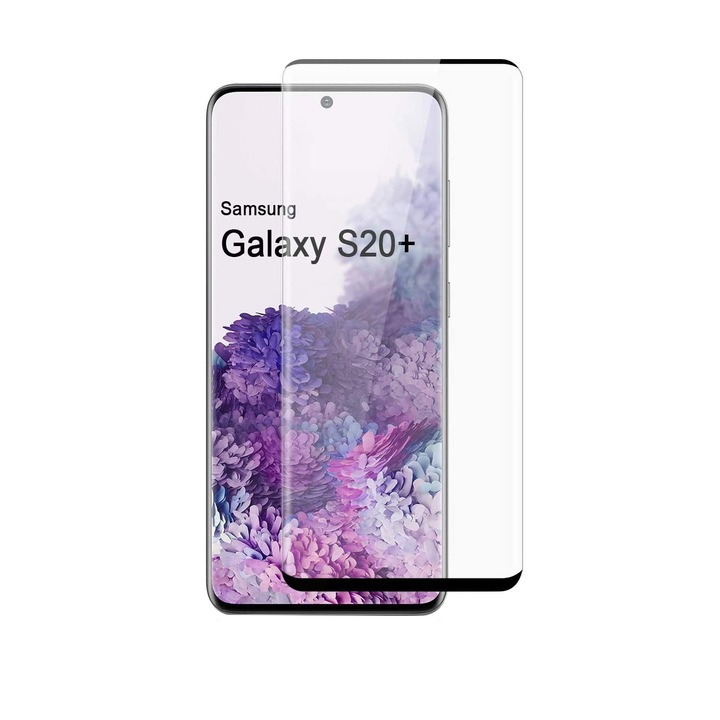 Стъклено фолио за Samsung Galaxy S20 Plus, преден закален стъклен протектор, 5D, покрива целия екран