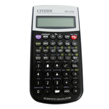 Calculator stiintific Citizen SR-270N, 12 digiti, 240 functii incorporate, 154x80mm, cu carcasa de protectie, negru Calculator stiintific Citizen SR-270N, 12 digiti, 240 functii incorporate, 154x80mm, cu carcasa de protectie, negru
