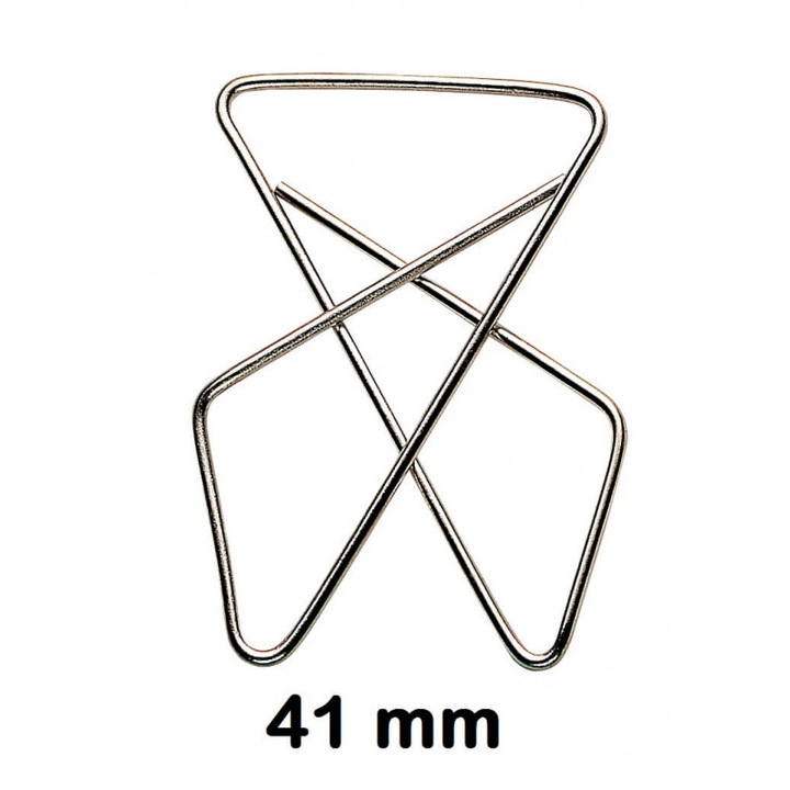 Кламери Mariposa Plus , 41 мм, 50 броя