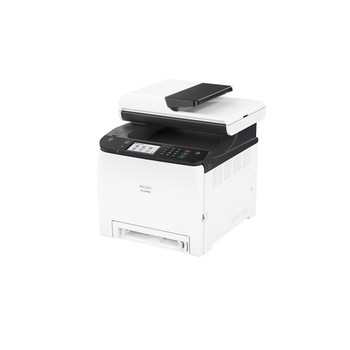 Dispozitiv laser color multifunctional RICOH M C250FW, ADF, USB, LAN, WiFi, A4, 2400 x 600dpi, 25 ppm Dispozitiv laser color multifunctional RICOH M C250FW, ADF, USB, LAN, WiFi, A4, 2400 x 600dpi, 25 ppm