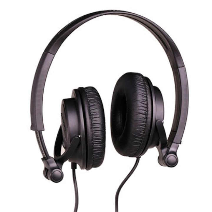 Audio fejhallgató, Superlux, HD572, fekete, aranyozott 3,5 mm-es Jack