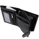 Portofel barbati, piele naturala, securitate RFID BLOCK, buzunar carte de identitate, Koruma, SM-906PBL, Negru