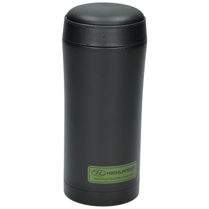 Highlander Thermo bögre Fekete 330ml