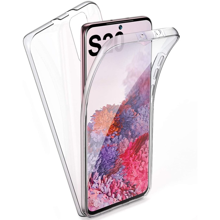 Силиконов протектор Forcell Ultra Slim 360 за Samsung Galaxy S20/Galaxy S11e, Прозрачен
