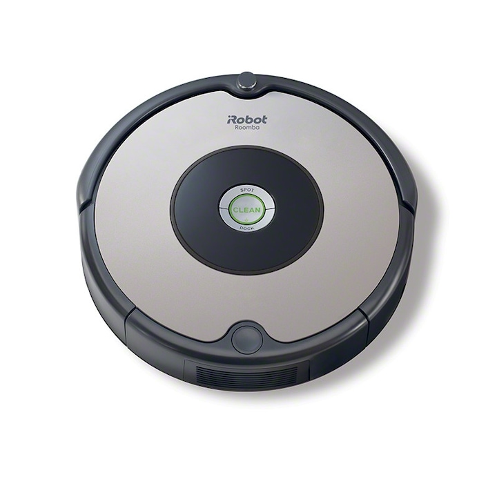 iRobot Roomba 604 Robotporszívó, Dirt Detect Technology, háromfokozatú tisztító rendszer, szürke