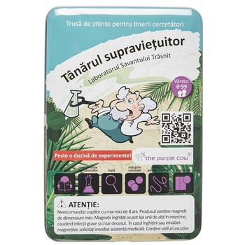 Kit experimente Momki - Savantul Trasnit, Tanarul supravietuitor Kit experimente Momki - Savantul Trasnit, Tanarul supravietuitor