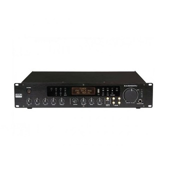 Amplificator Radioficare 100v, Dap Audio, negru, 250w, FM, USB, Mp3, 3x intrare Microfon, 4 zone Amplificator Radioficare 100v, Dap Audio, negru, 250w, FM, USB, Mp3, 3x intrare Microfon, 4 zone
