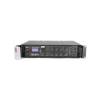 Amplificator Radioficare 100v, Master Audio, negru, 120w, FM, USB, Bluetooth, Mp3 Amplificator Radioficare 100v, Master Audio, negru, 120w, FM, USB, Bluetooth, Mp3