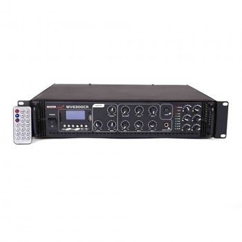 Amplificator Radioficare 100v, Master Audio, negru, 180w, FM, USB, Bluetooth, Mp3 Amplificator Radioficare 100v, Master Audio, negru, 180w, FM, USB, Bluetooth, Mp3