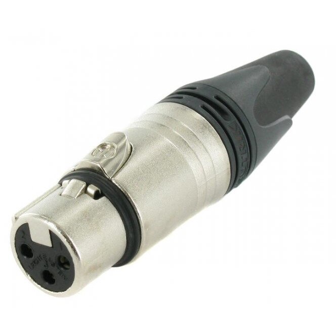 Mufa XLR, Neutrik, Nc3fxx, XLR Mama, Argintie