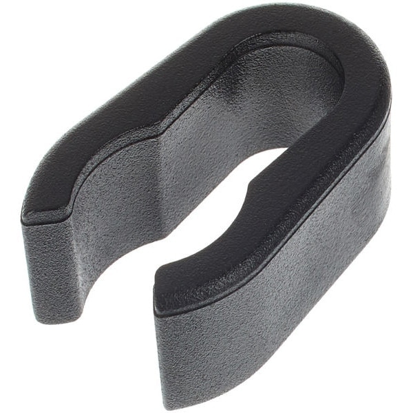 Suport Cablu Microfon, K&M, 15mm, plastic, negru