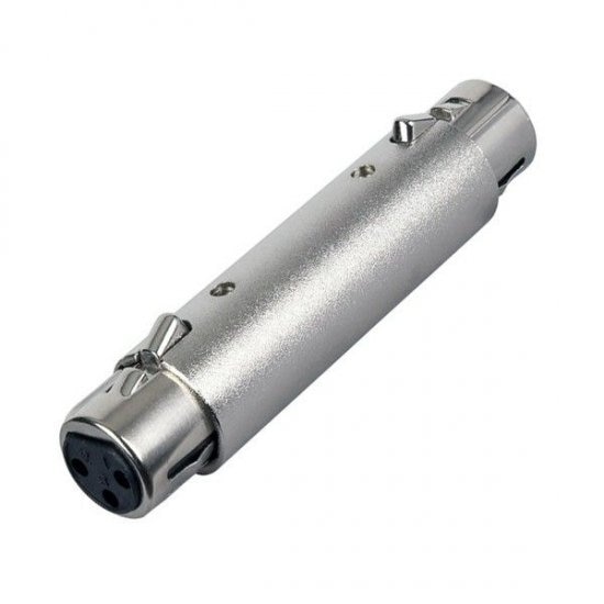 Adaptor Audio, Dap Audio, XLR Mama la XLR mama, argintiu