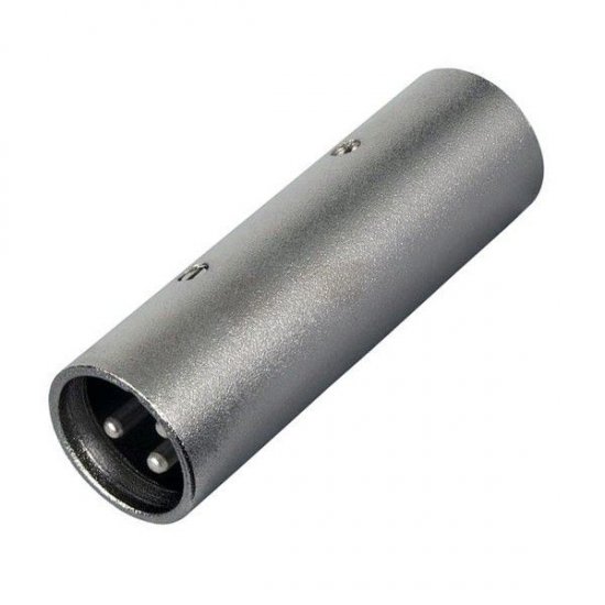 Adaptor Audio, Dap Audio, XLR Tata la XLR Tata, argintiu