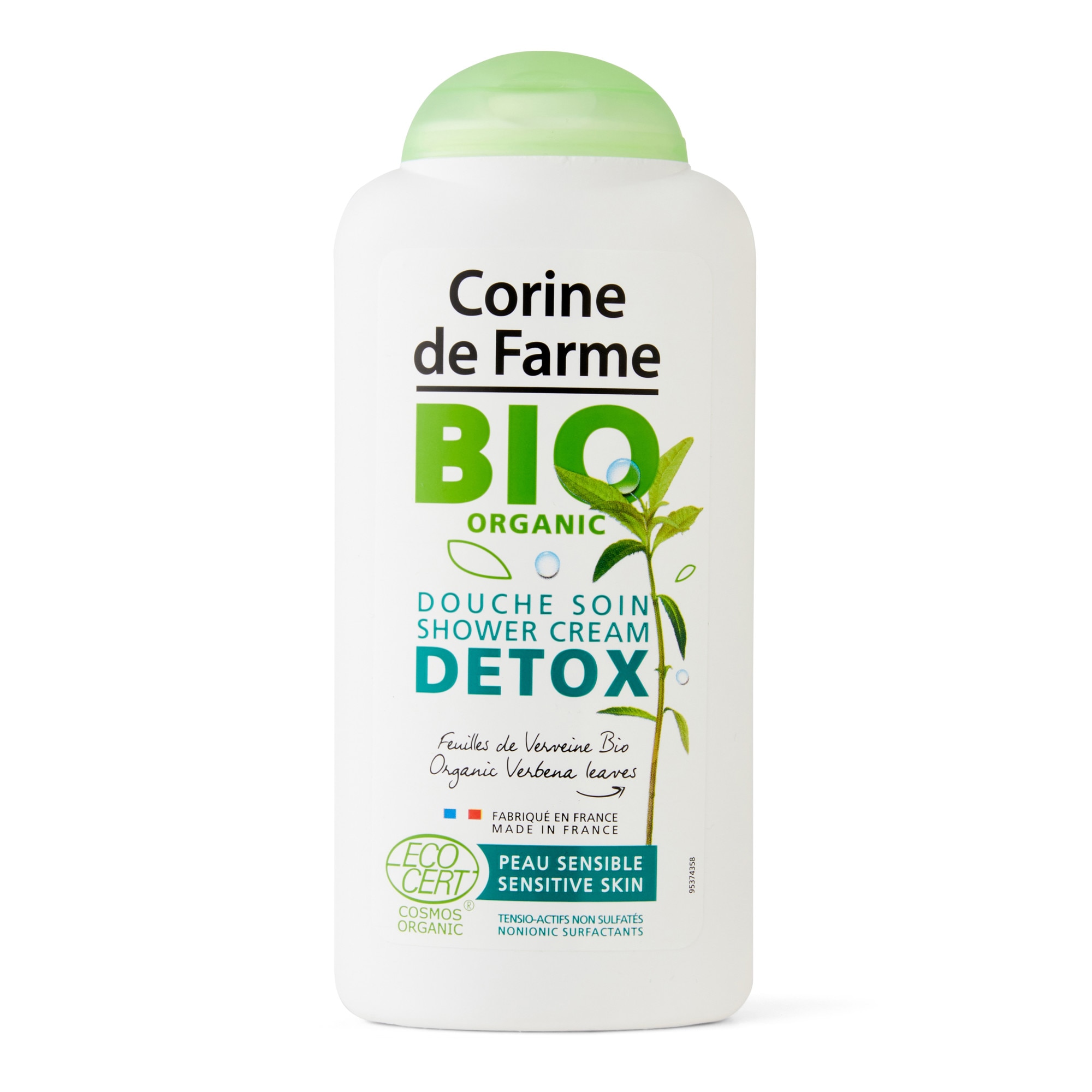 Gel de dus Corine de Farme Bio Organic Detox, 300 ml