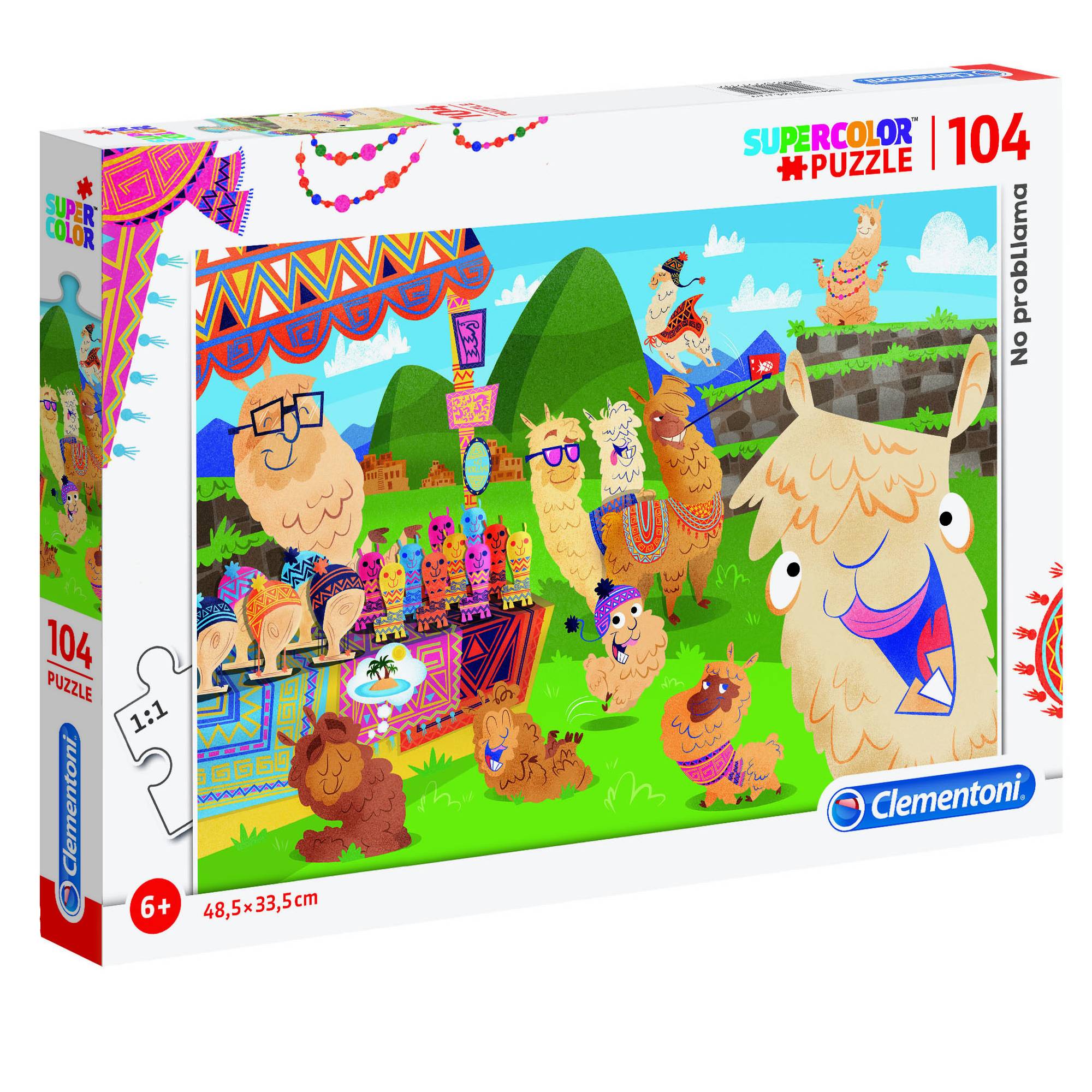 Puzzle Clementoni, No probLlama, 104 piese