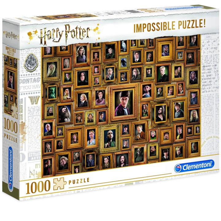 Пъзел Clementoni, Harry Potter, Impossible, 1000 части
