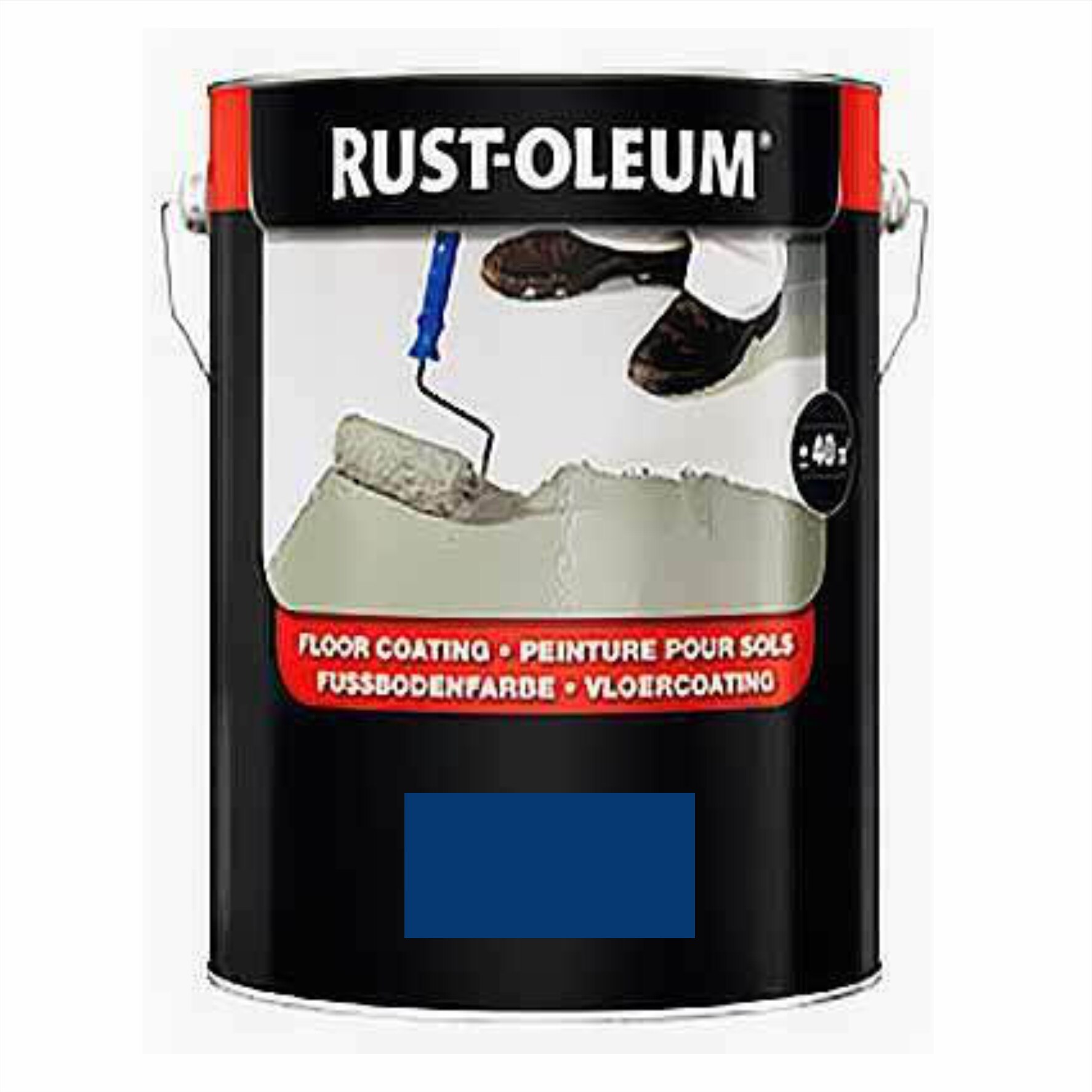 Vopsea Alchidica Exterior 7100 Rust Oleum Albastru 5 Litri