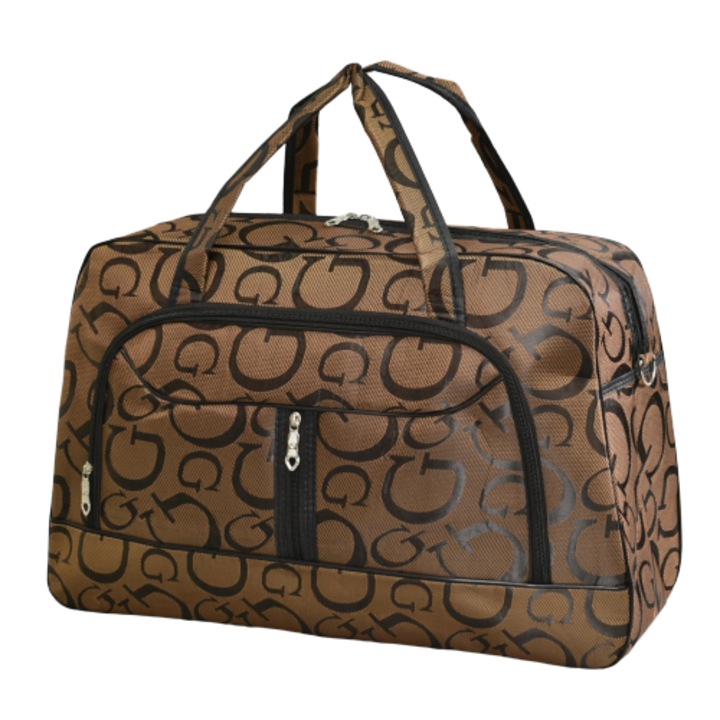 Geanta de voiaj, 53/34/19 cm, Textil, Maro