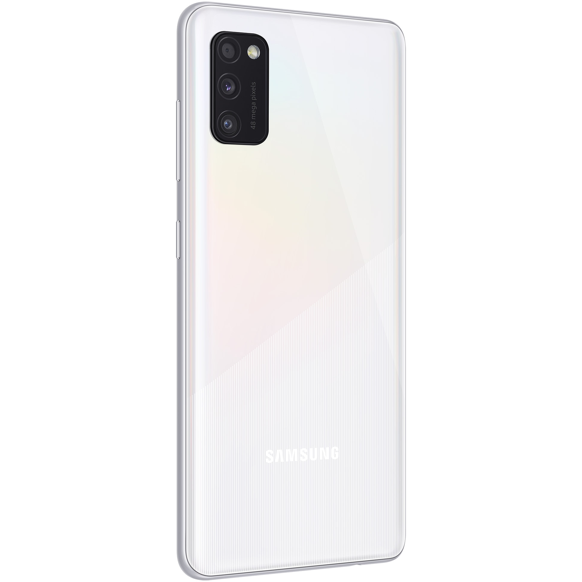 Смартфон Samsung Galaxy A41, Dual SIM, 64GB, 4G, Prism Crush White