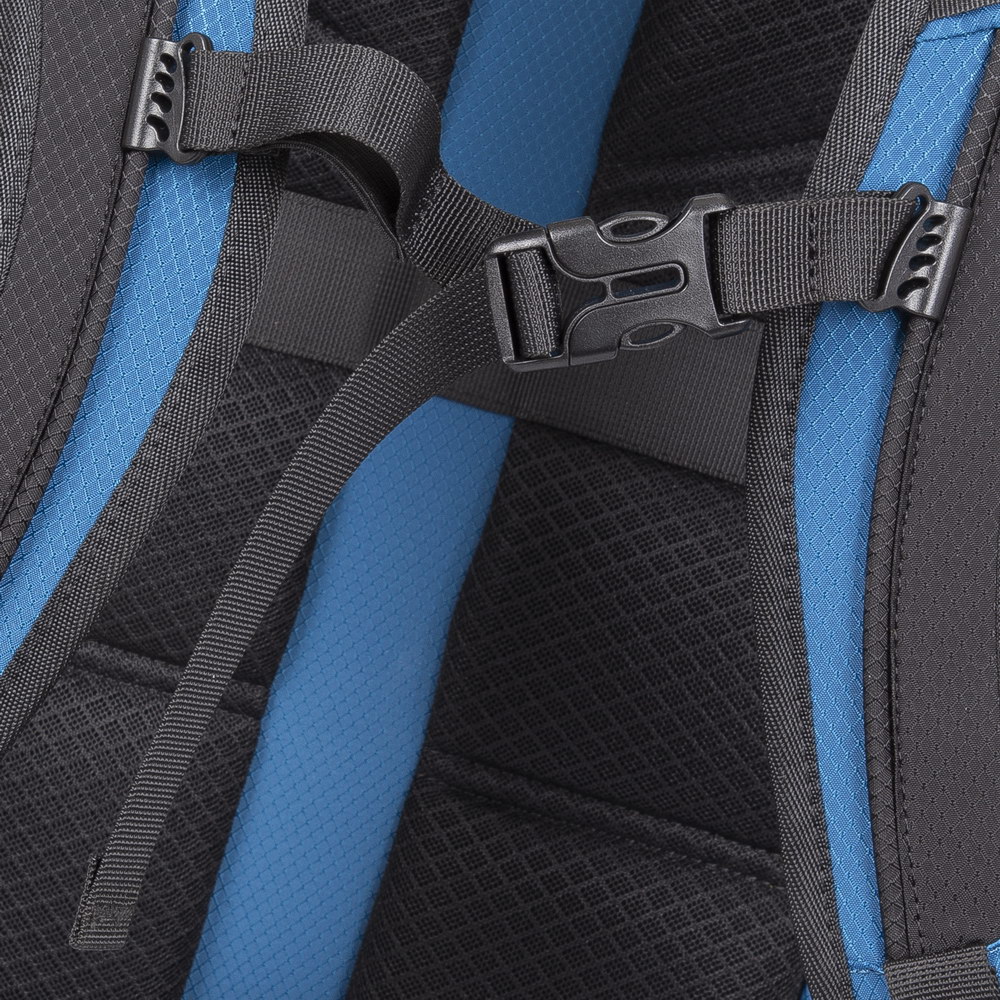 Rucsac laptop SPORT Rivacase 5265 black/blue 17,3'', 30L