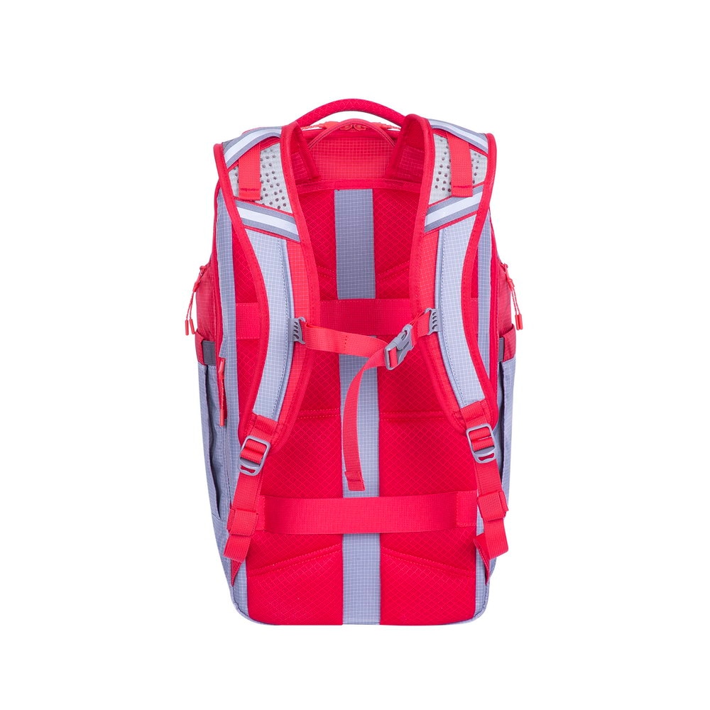 Rucsac laptop SPORT Rivacase 5265 grey/red 17,3'', 30L