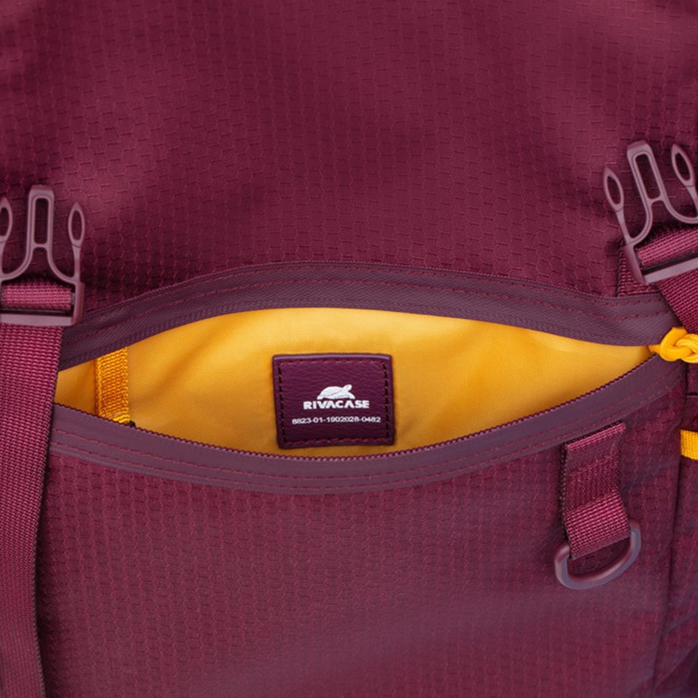 Rucsac laptop SPORT Rivacase 5361 burgundy red 17,3'', 30L