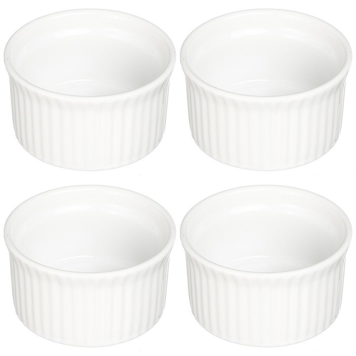 5FIVE 4 darabos ramekin készlet, kerámia, 9 cm
